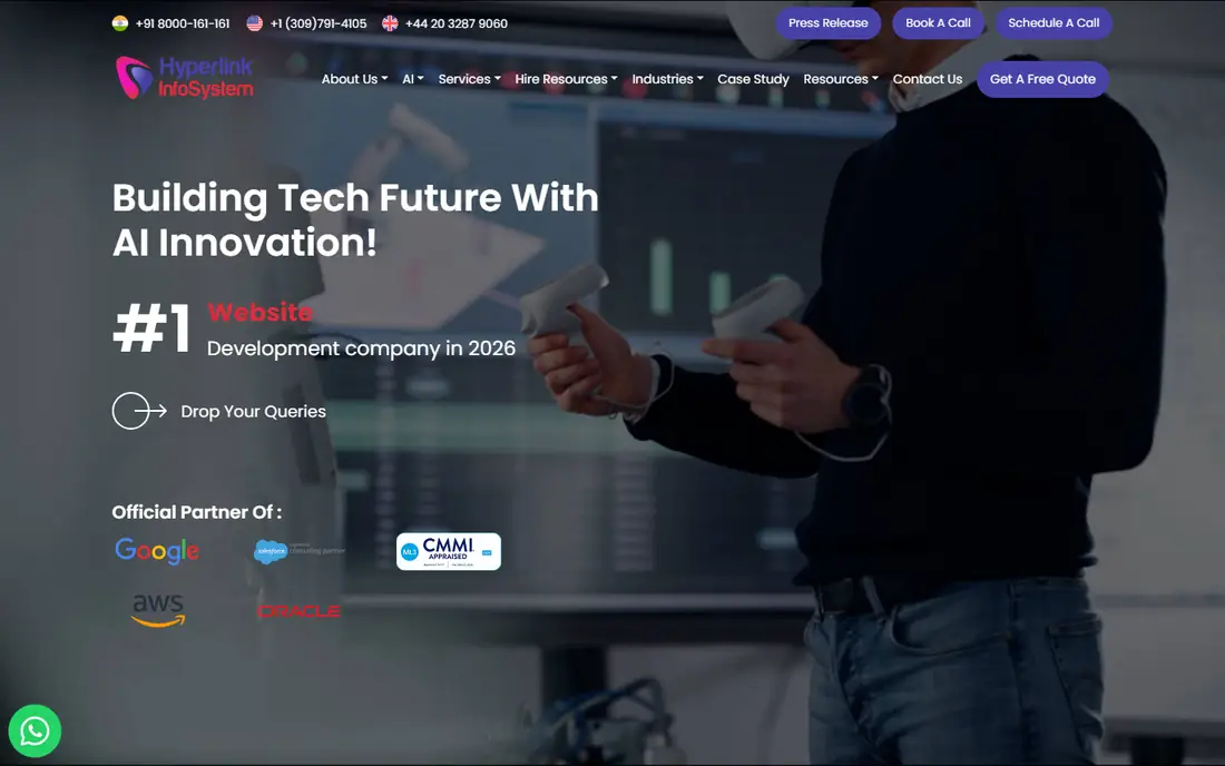 Hyperlink InfoSystem homepage