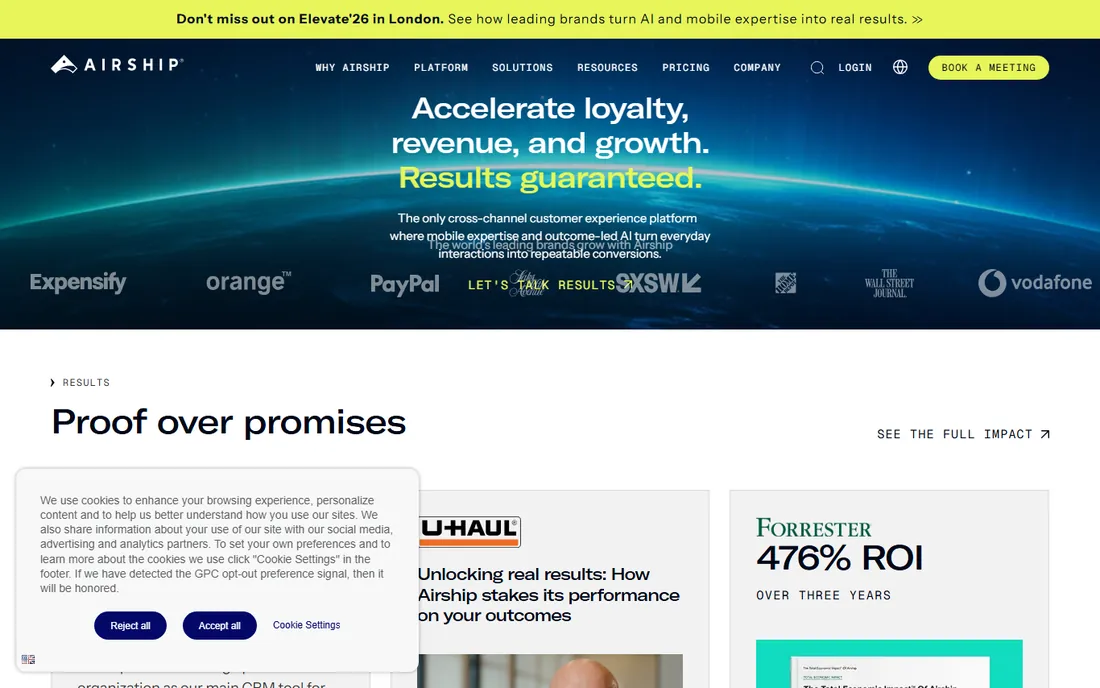 Airship homepage