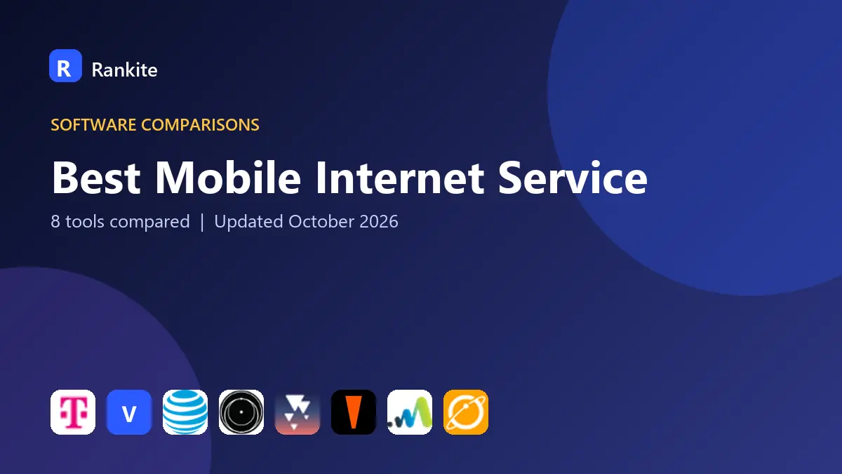 Best Mobile Internet Service in 2026: 8 Services Compared