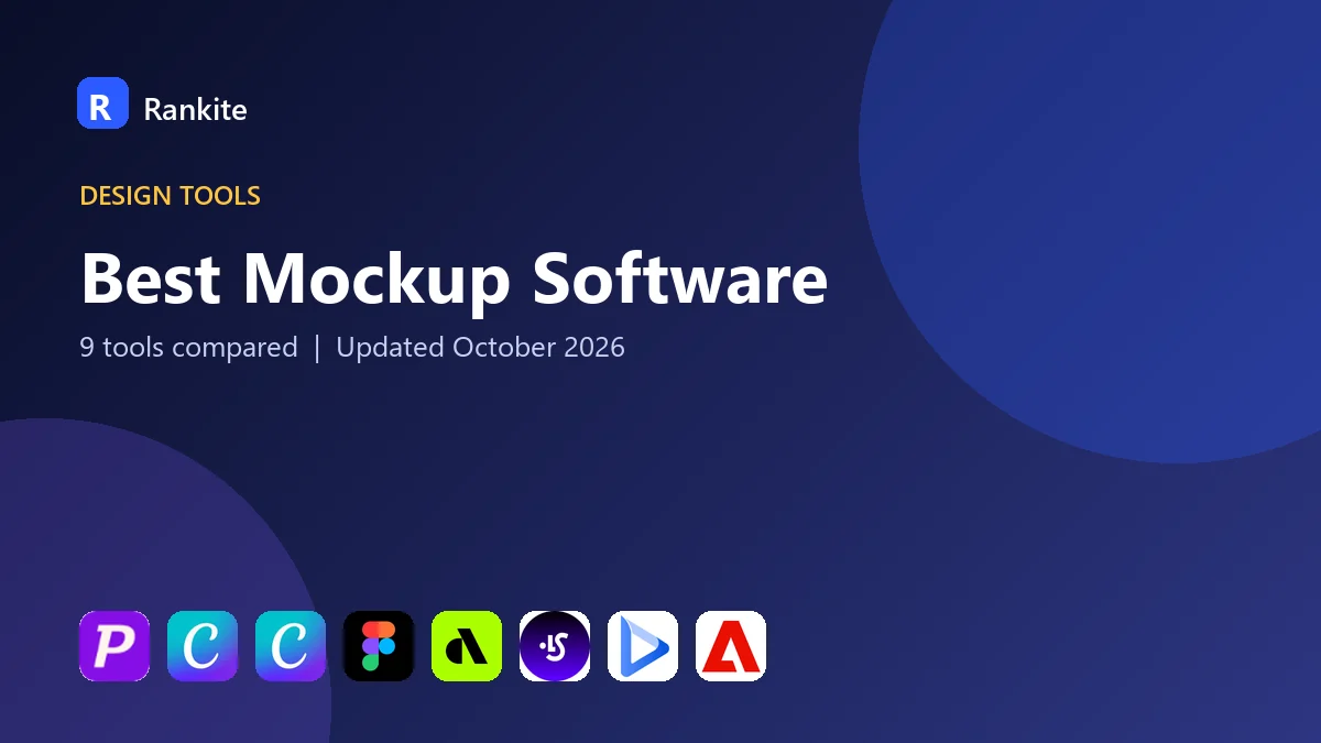 Best Mockup Software in 2026: 9 Tools Compared