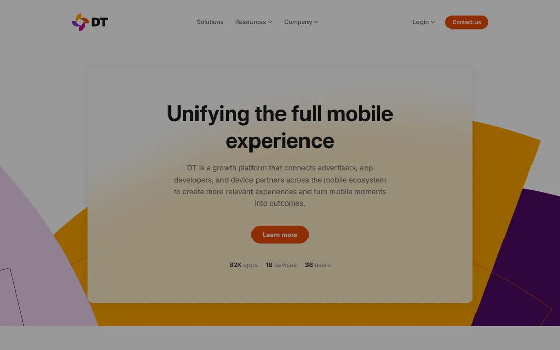 Digital Turbine homepage