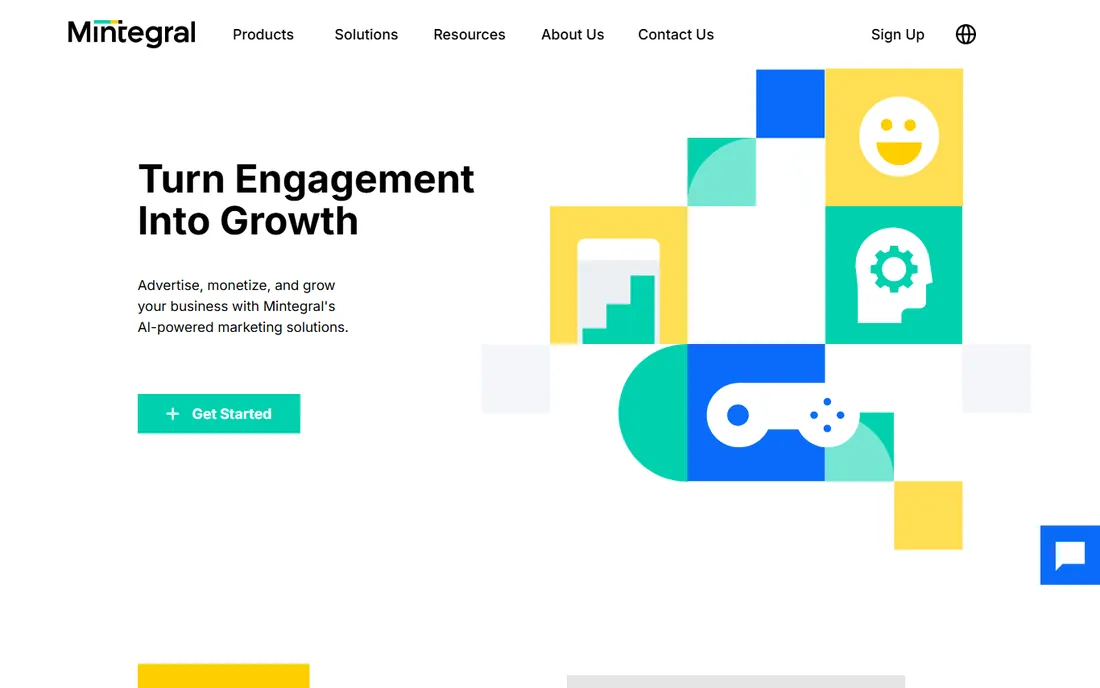 Mintegral homepage