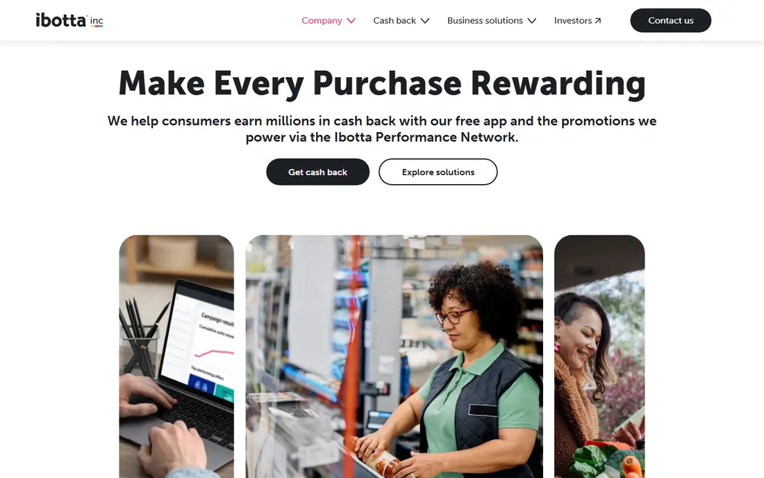 Ibotta homepage