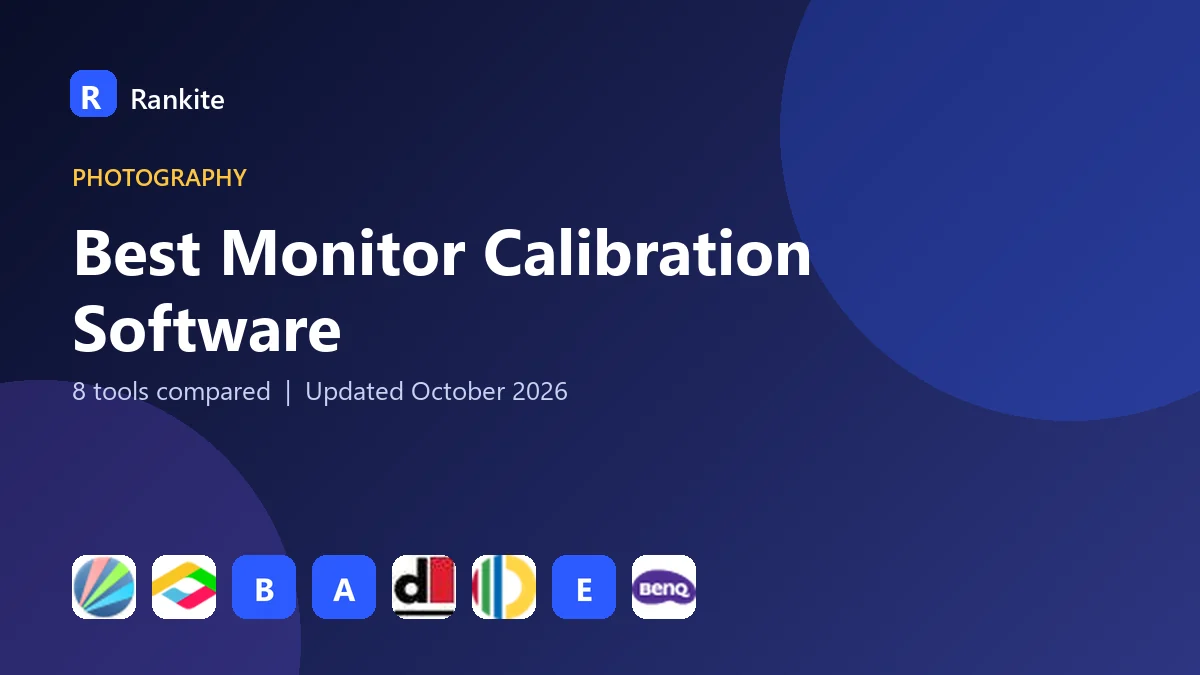 Best Monitor Calibration Software in 2026: 8 Tools Compared