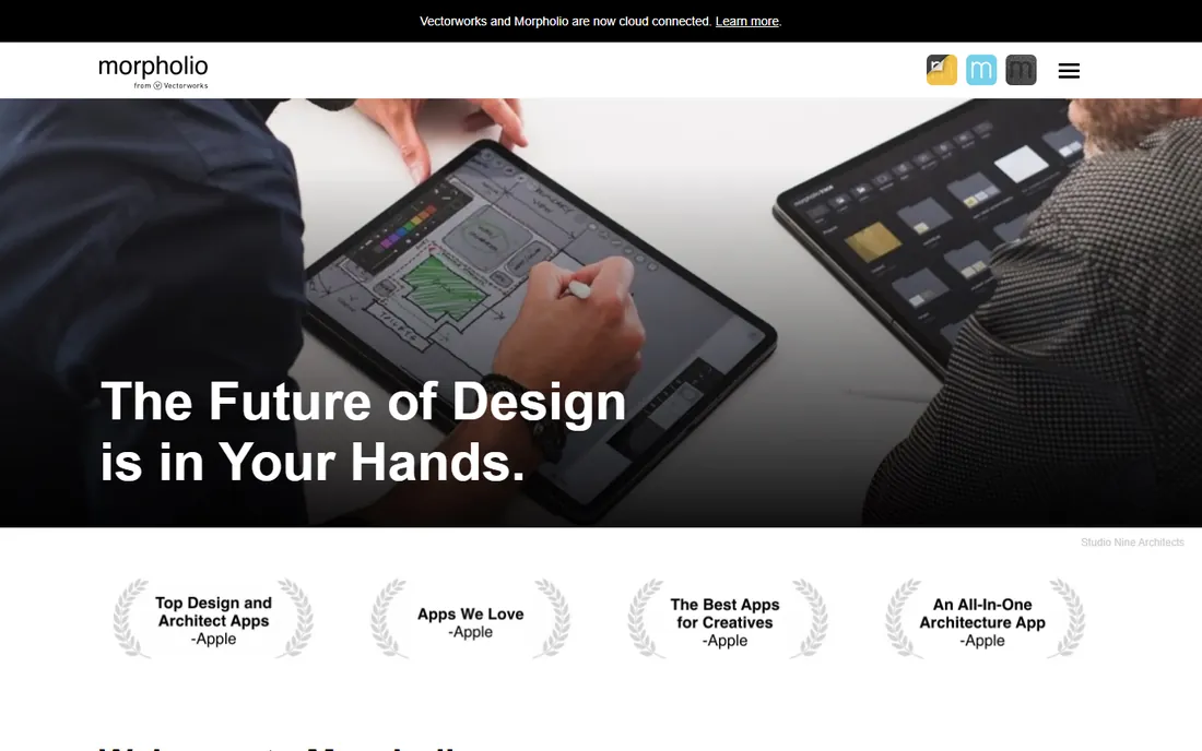 Morpholio Board homepage
