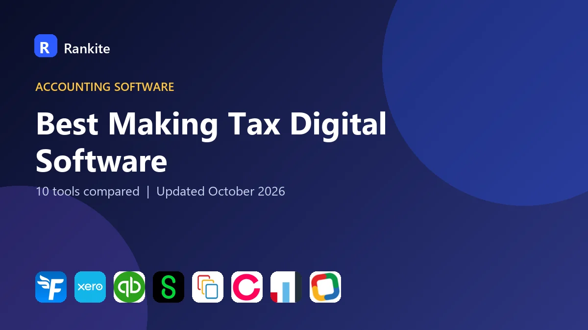 Best Making Tax Digital Software in 2026: 10 Tools Compared