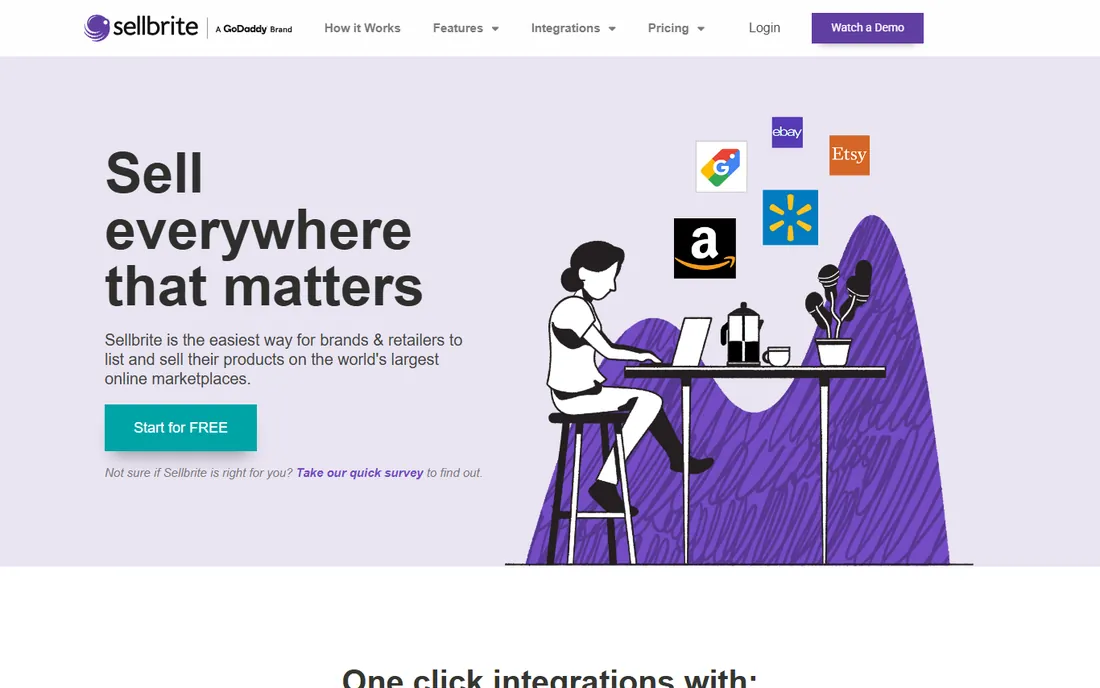 Sellbrite homepage