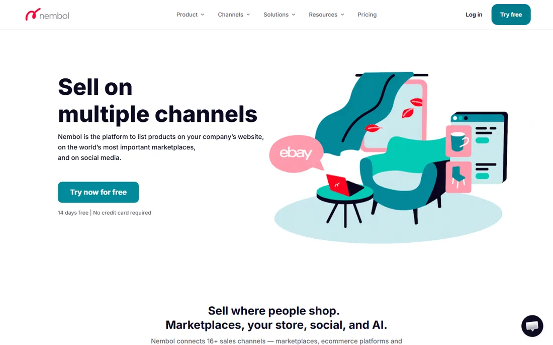 Nembol homepage