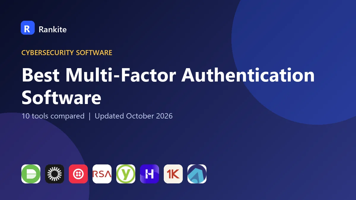 Best Multi-Factor Authentication Software in 2026: 10 Tools Compared