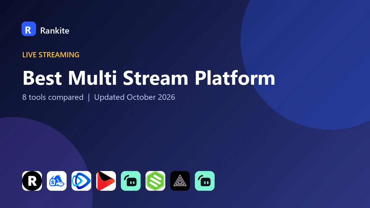 Best Multi Stream Platform in 2026: 8 Tools Compared