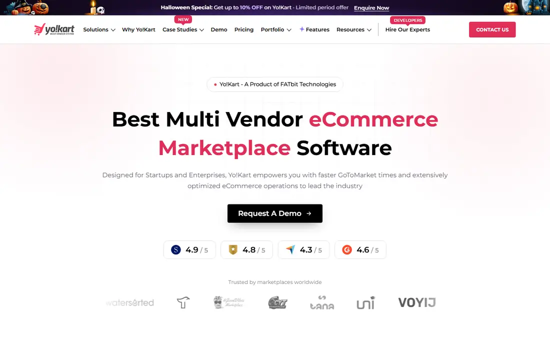 Yo!Kart homepage