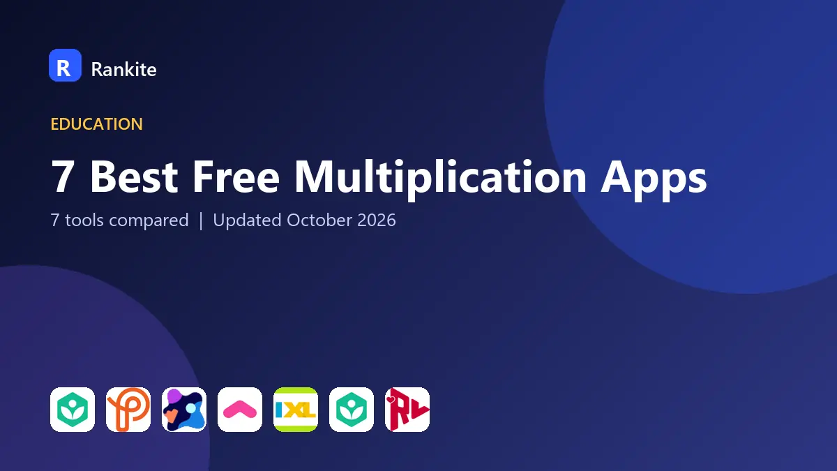 7 Best Free Multiplication Apps in 2026: 7 Tools Compared