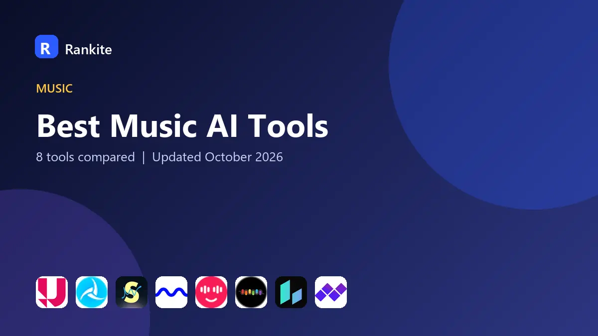 Best Music AI Tools in 2026: 8 Tools Compared