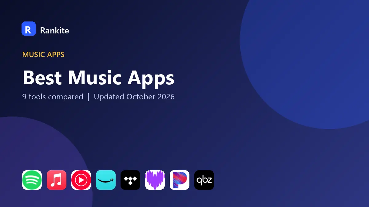 Best Music Apps in 2026: 9 Services Compared