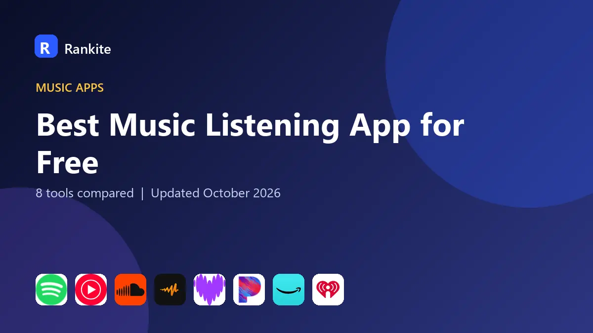 Best Music Listening App for Free in 2026: 8 Tools Compared