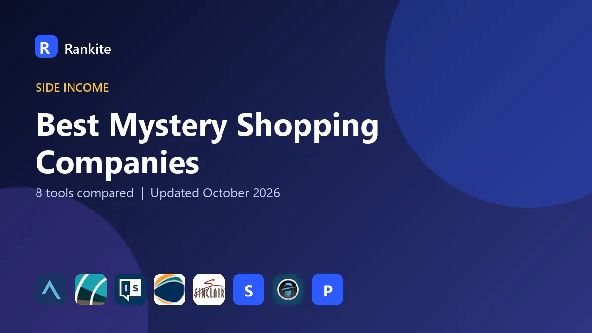 Best Mystery Shopping Companies in 2026: 8 Tools Compared