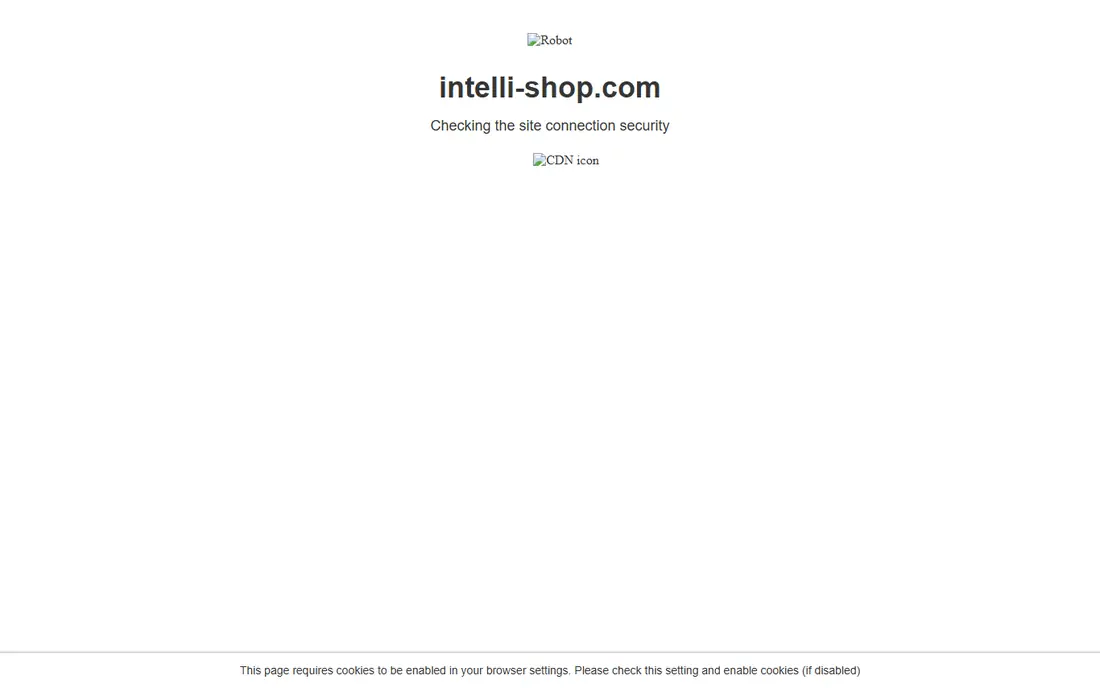 IntelliShop homepage
