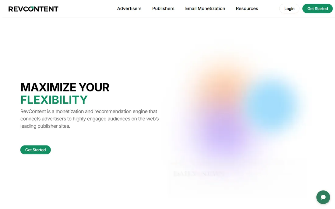 Revcontent homepage