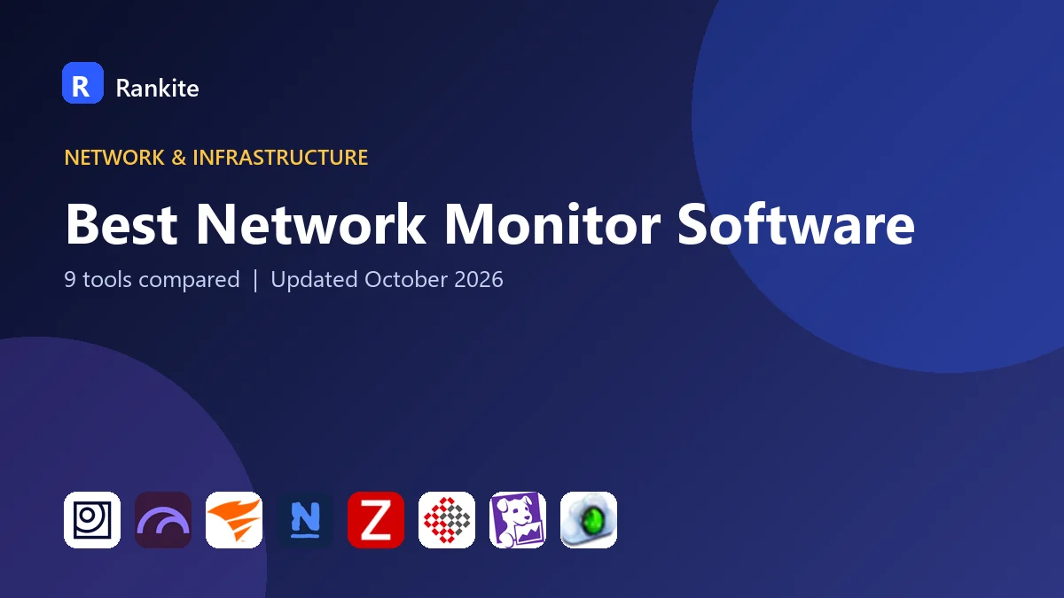 Best Network Monitor Software: 9 Tools Compared