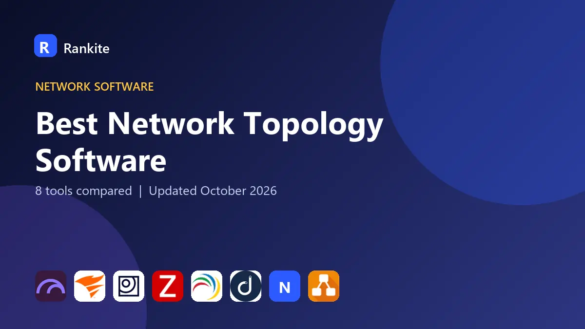 Best Network Topology Software in 2026: 8 Tools Compared