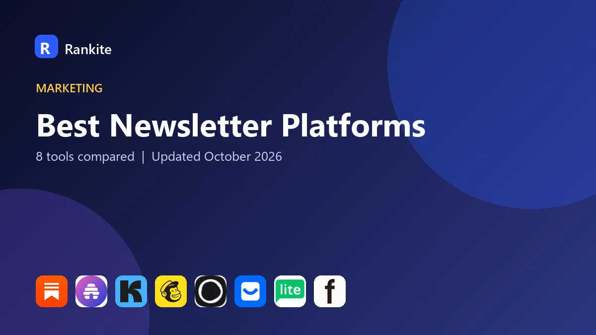 Best Newsletter Platforms in 2026: 8 Tools Compared