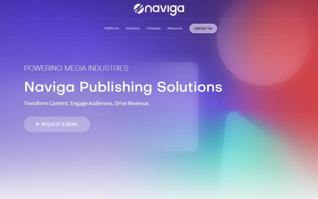 Naviga homepage