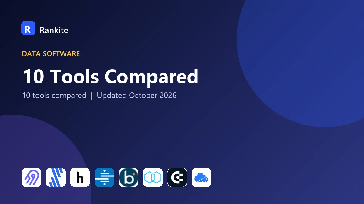 10 Tools Compared: Best No-Code Data Integration Platforms
