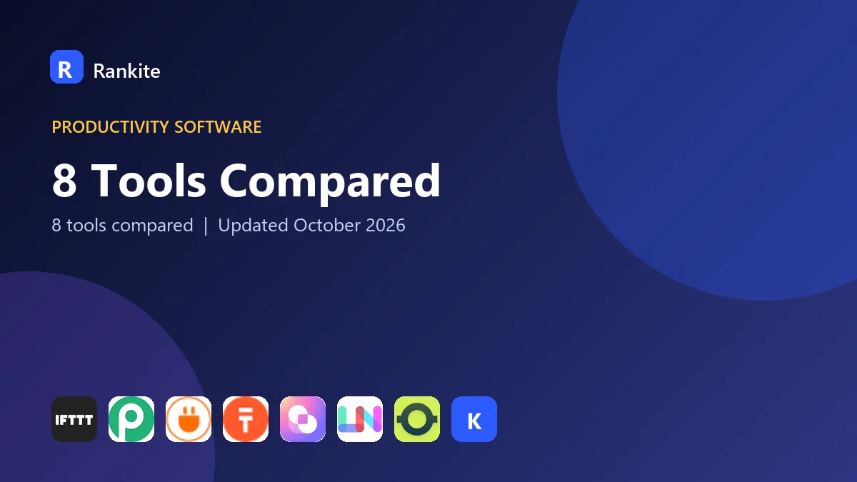 8 Tools Compared: Best No-Code Workflow Automation Tools for 2026