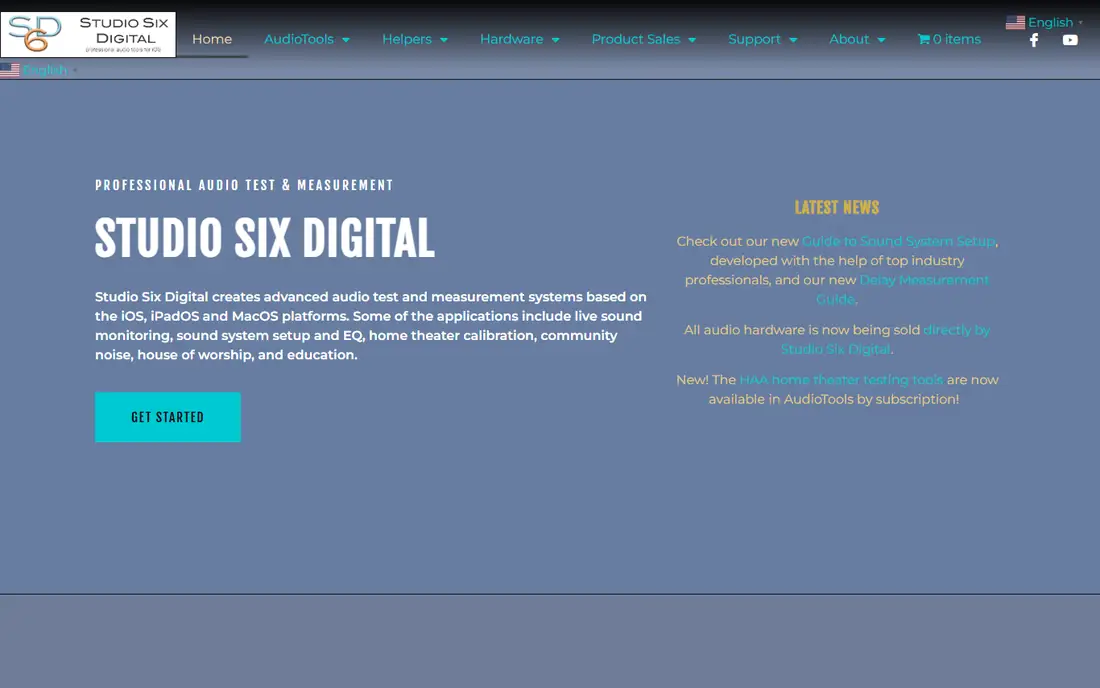 SPL Meter by Studio Six Digital homepage