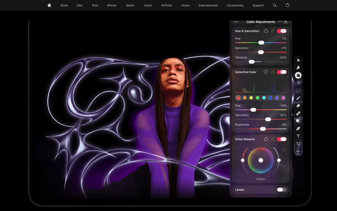 Pixelmator Pro homepage
