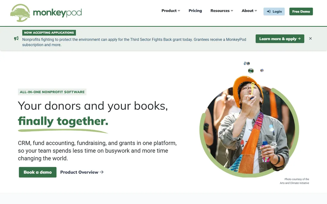 MonkeyPod homepage