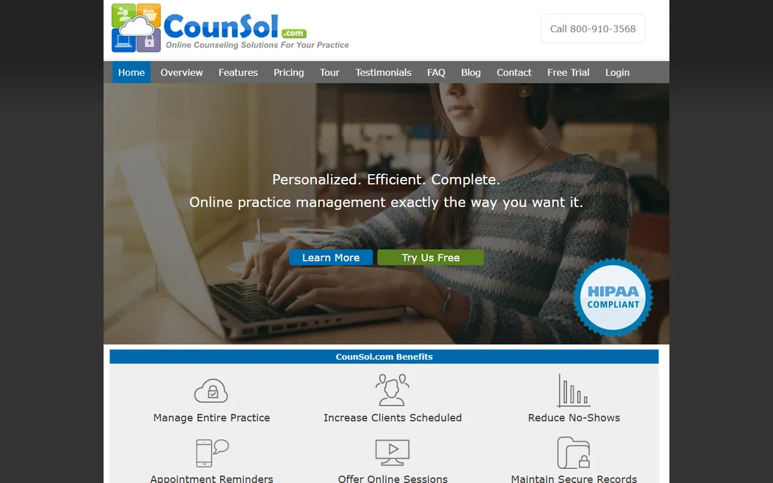 CounSol homepage