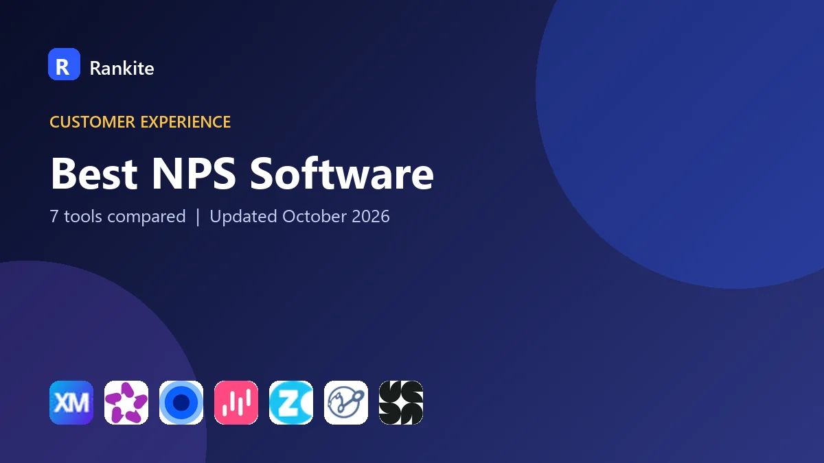 Best NPS Software in 2026: 7 Tools Compared