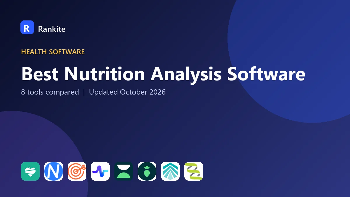 Best Nutrition Analysis Software in 2026: 8 Tools Compared