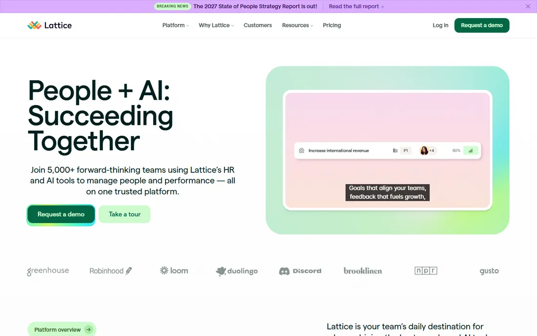 Lattice homepage