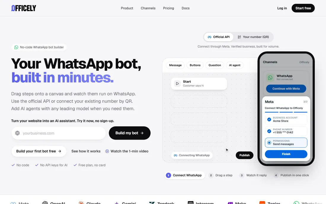 Officely homepage