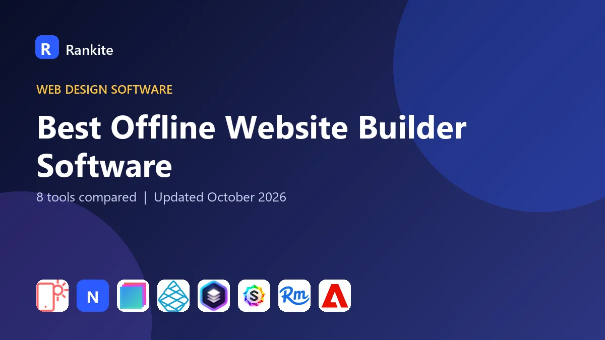 Best Offline Website Builder Software: 8 Tools Compared