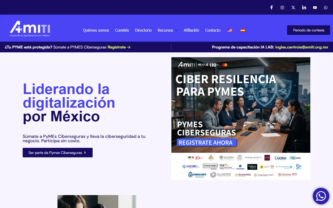 Mexico homepage