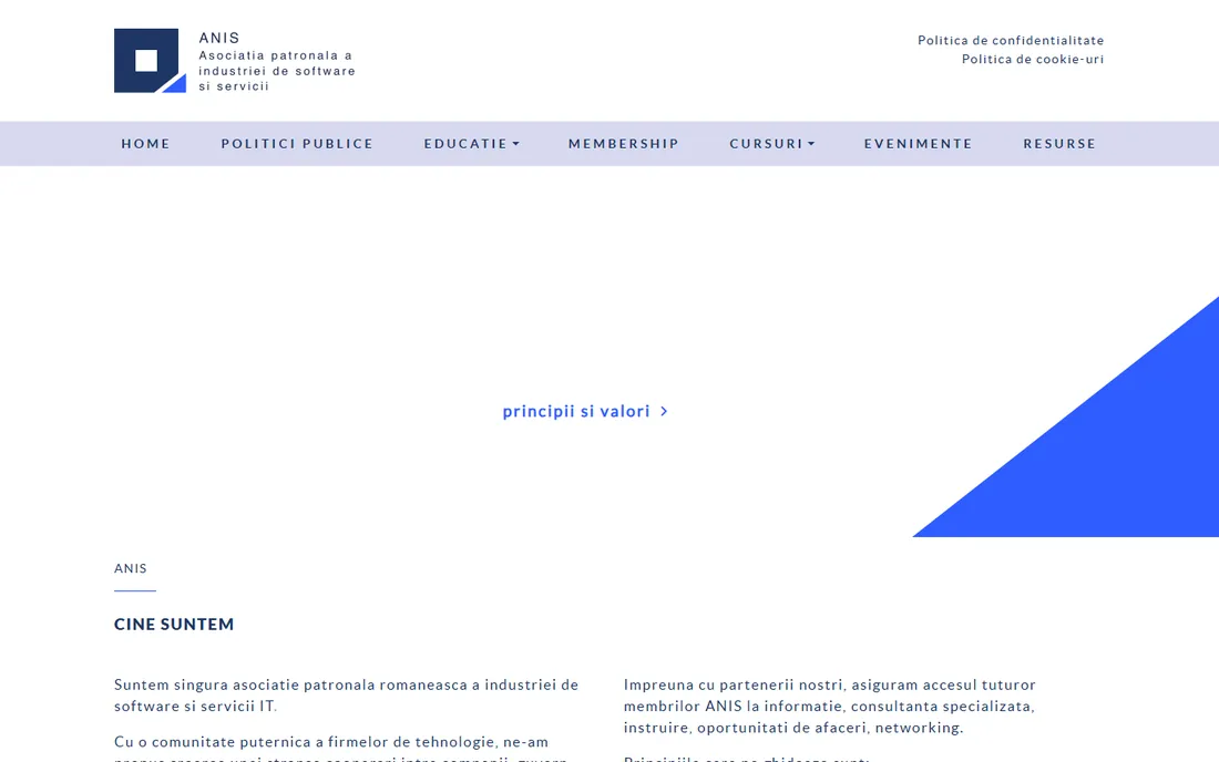 Romania homepage