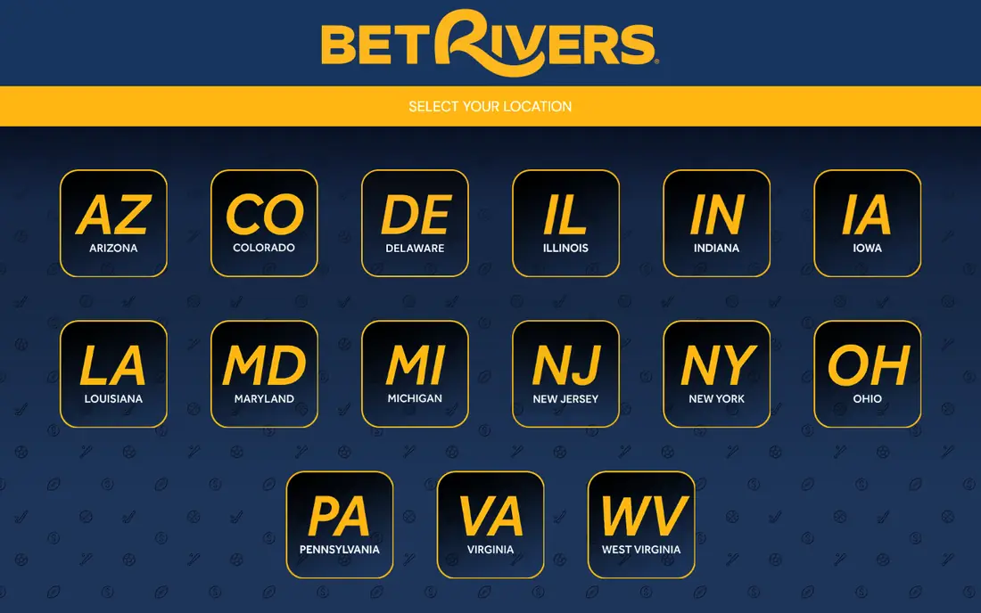 BetRivers homepage