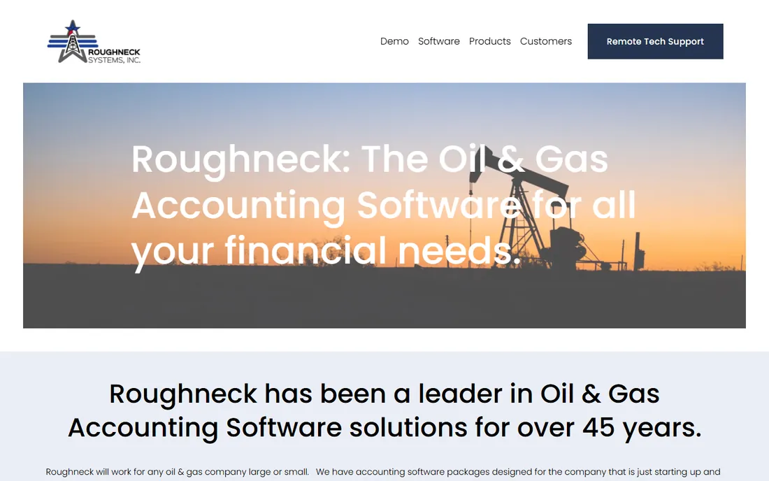 Roughneck homepage