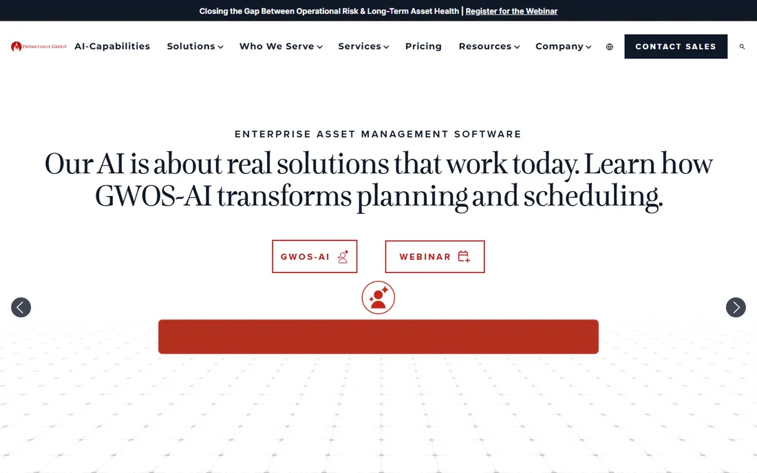 Prometheus Group homepage