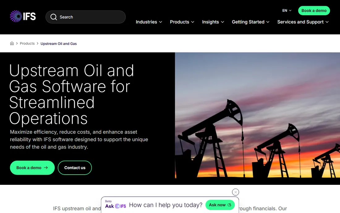 P2 Energy Solutions (IFS) homepage
