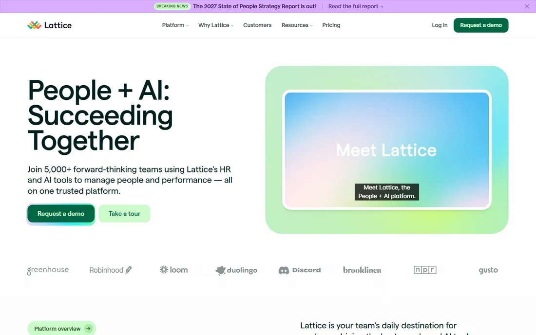 Lattice homepage