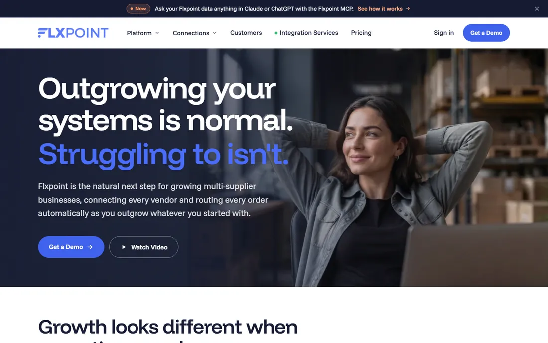 Flxpoint homepage