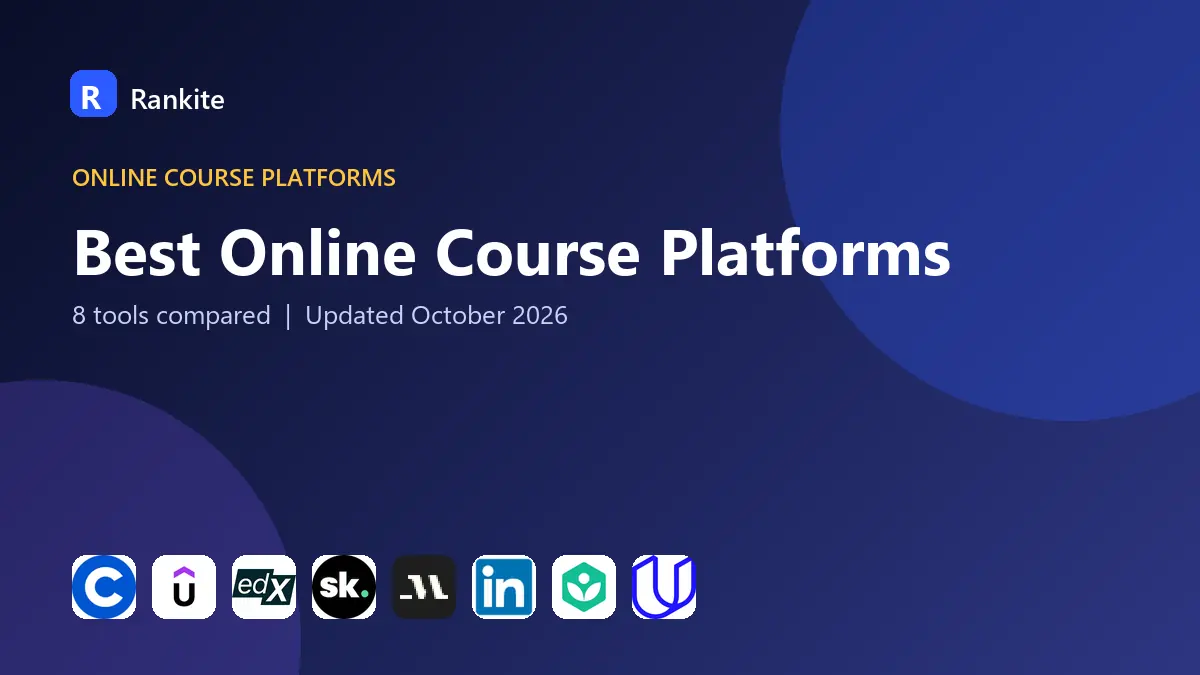 Best Online Course Platforms in 2026: 8 Tools Compared