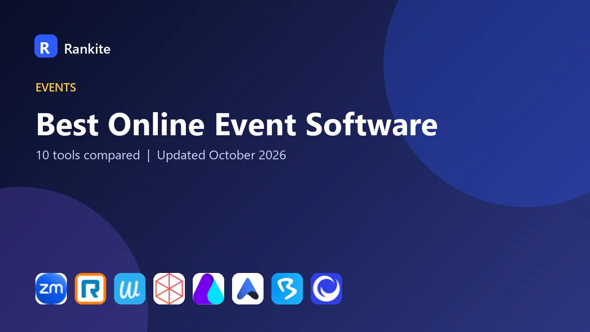 Best Online Event Software in 2026: 10 Tools Compared