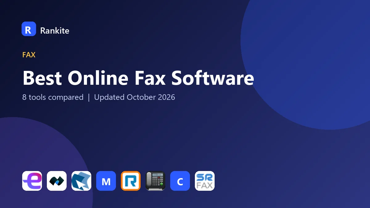 Best Online Fax Software in 2026: 8 Tools Compared