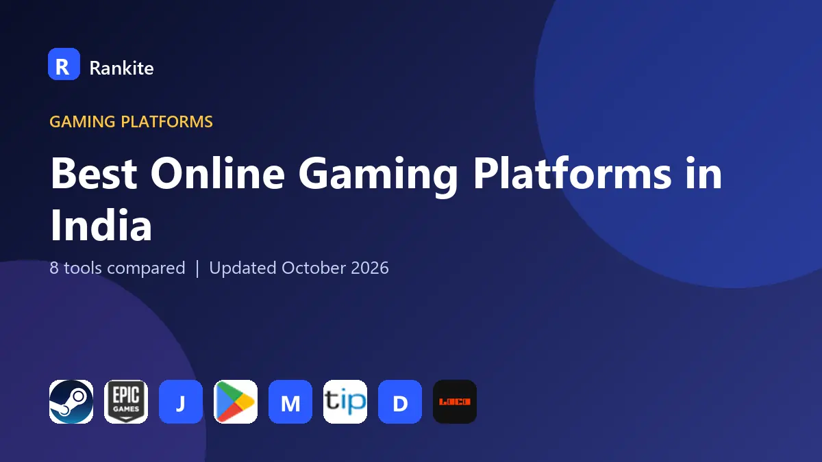 Best Online Gaming Platforms in India in 2026: 8 Tools Compared