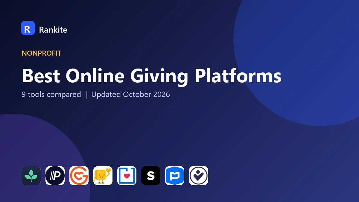 Best Online Giving Platforms in 2026: 9 Tools Compared